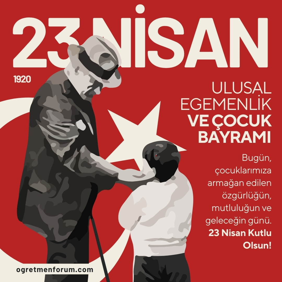 Kırmızı Beyaz İllüstratif Cesur 23 Nisan Ulusal Egemenlik ve Çocuk Bayramı Instagram Gönderisi.jpg