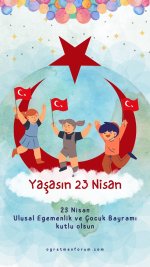 Renkli Neşeli İllüstratif 23 Nisan Ulusal Egemenlik Ve Çocuk Bayramı Instagram Hikayesi.jpg